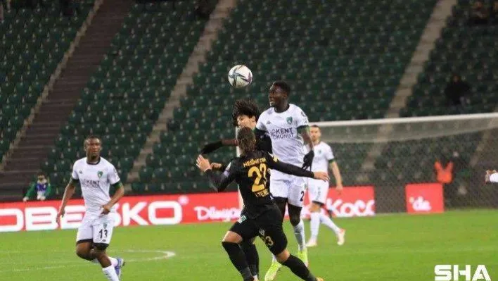 Spor Toto 1. Lig: Kocaelispor: 1 - Eyüpspor: 1