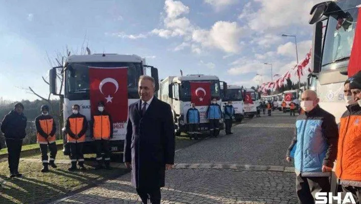 Sultangazi Belediyesi 54 yeni temizlik aracını filosuna dahil etti