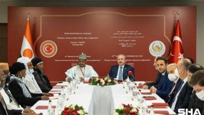 TBMM Başkanı Mustafa Şentop Nijer Ulusal Meclis Başkanı Seini Ouamaru ve parlamento heyeti üyeleriyle görüştü