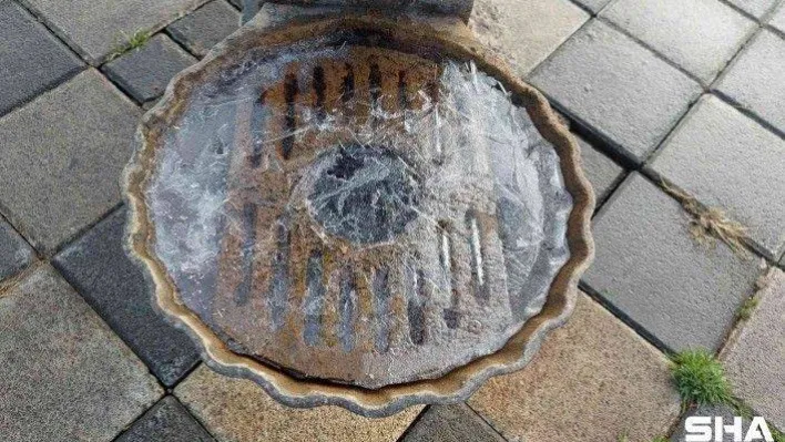 Tekirdağ'da Sibirya soğukları: Musluklar ve süs havuzları dondu