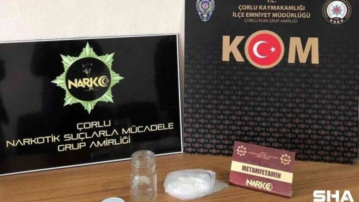 Tekirdağ'da tefecilik ve uyuşturucu operasyonunda 4 tutuklama