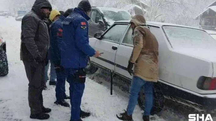 Uludağ'da hafta sonu günübirlikçi yoğunluğu