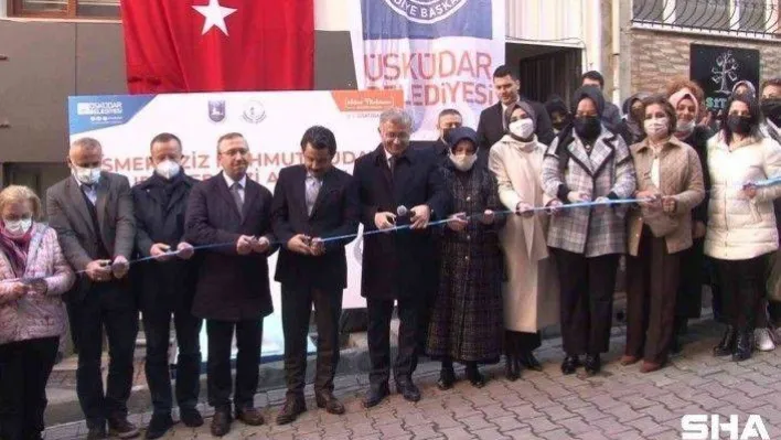 Üsküdar'da 'ÜSMEK Aziz Mahmut Hüdayi Kurs Merkezi' açıldı