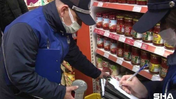 Üsküdar'da zincir marketlere yüksek fiyat denetimi