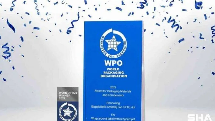 Worldstar 2022'den pet şişeden etiket üretimine ödül