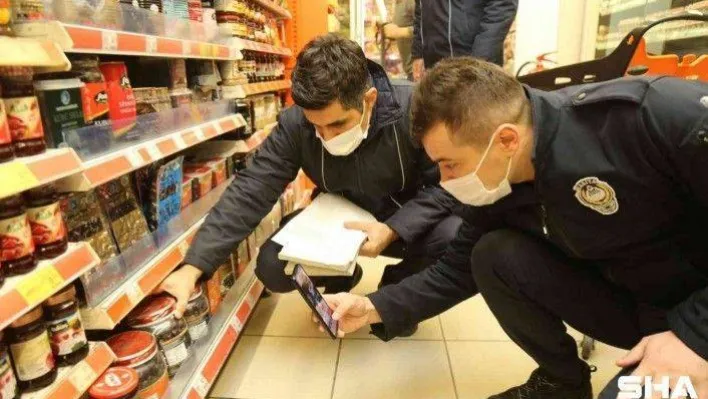Zabıtadan raf ve kasalardaki fiyat farkına ceza