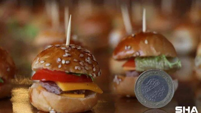 1 TL'ye hamburger: Boyutu küçük, lezzeti büyük