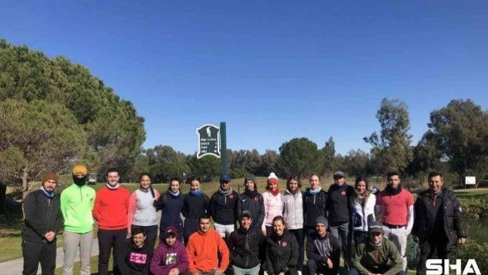 2022 TGF Golf Milli Takım aday kadro kış kampı başladı