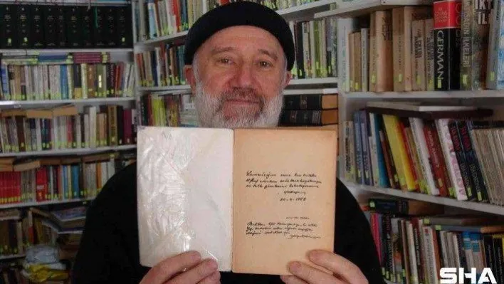 84 yıllık kitabın arasından çıkan 64 yıllık imzalı ithaf