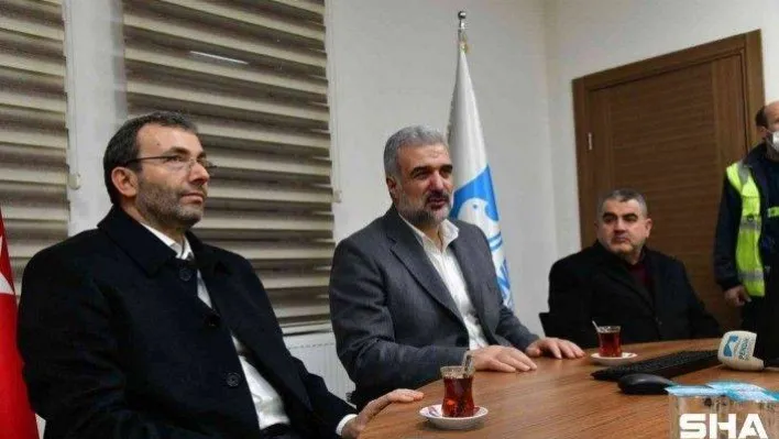 AK Parti İstanbul İl Başkanı Kabaktepede'den kar kahramanlarına baklavalı teşekkür