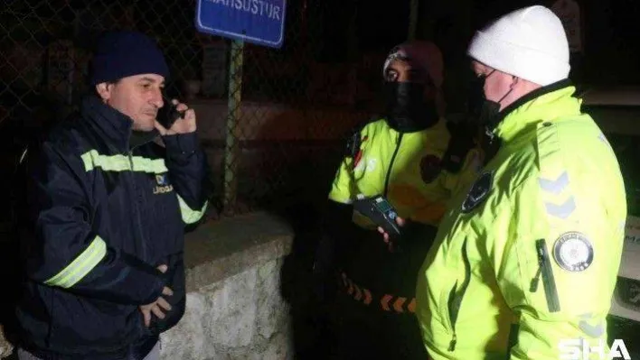 Alkollü sürücüler polislere zor anlar yaşattı