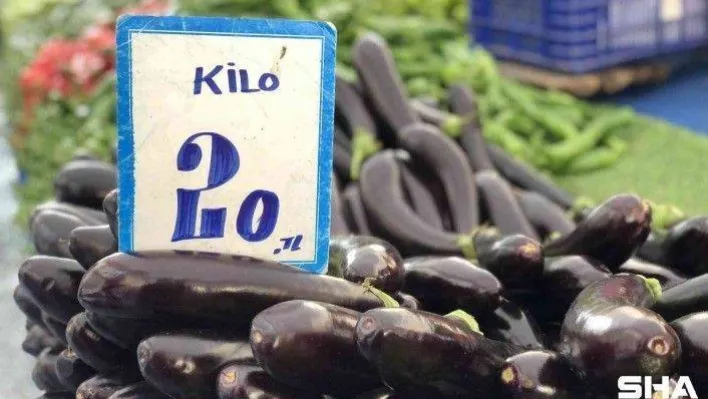 Antalya'da yaşanan fırtına seraları etkiledi, patlıcan 20 lira oldu