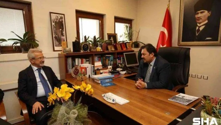 Başkan Erdem'den TBB yönetimine seçilen Altun'a ziyaret