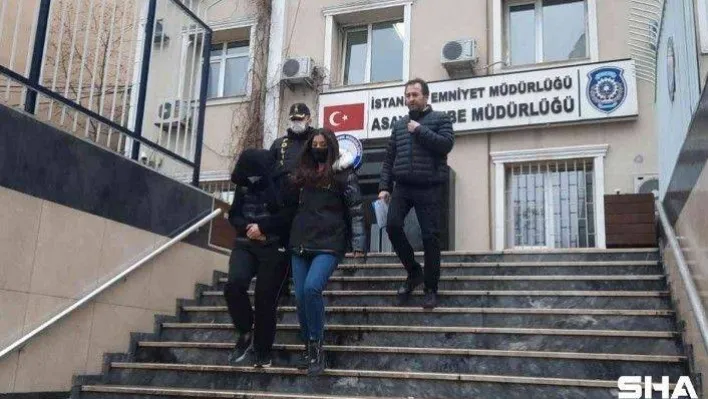 Beyoğlu'da içinde 20 bin dolar bulunan çantayı çalan zanlılar yakalandı