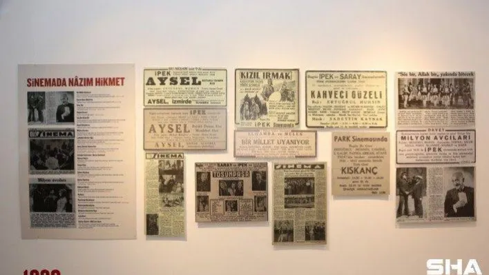 'Bilinmeyen Yönleriyle Basında Nazım' Sergisi SKSM'de sanatseverlerle buluştu