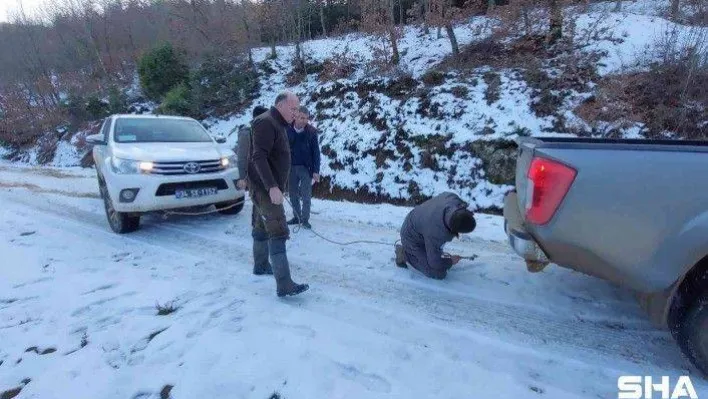 Bin metrede mahsur kaldılar yine de vazgeçmediler