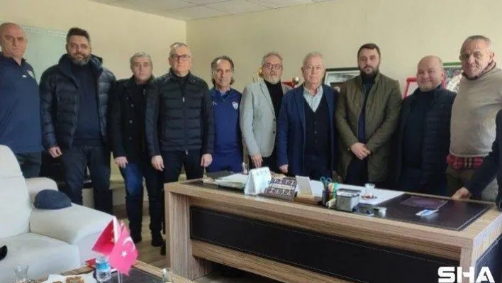 Bursaspor Divan Kurulu Vakıfköy'ü ziyaret etti