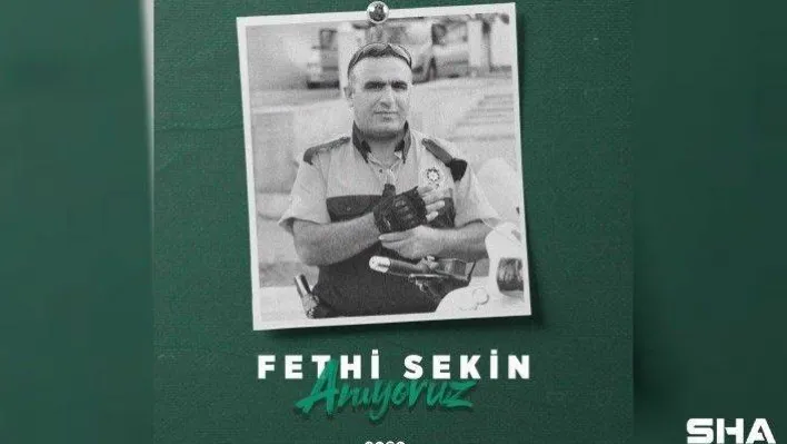 Bursaspor, Fethi Sekin'i unutmadı