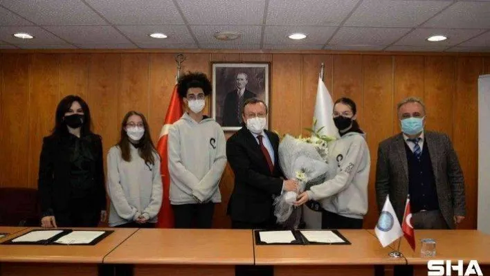 BUÜ'den Şükrü Şankaya Anadolu Lisesi'ne bilimsel destek