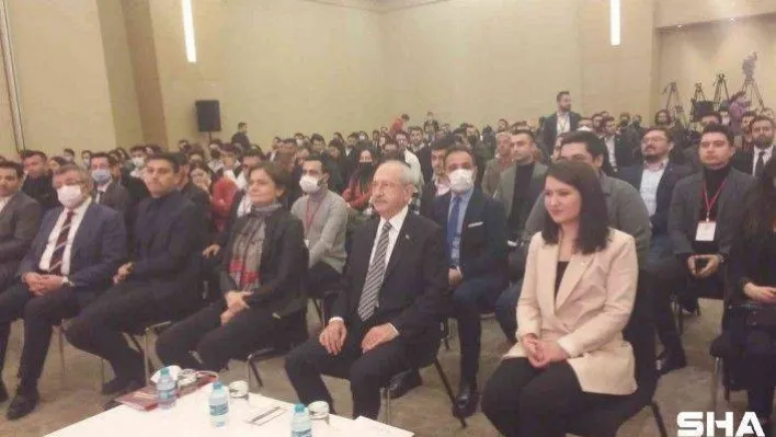 CHP Genel Başkanı Kılıçdaroğlu, Genç İstihdam Çalıştayı'na katıldı