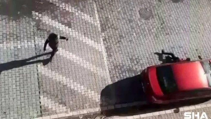 Esenyurt'ta silahla yaralanma olayında şoke eden görüntü