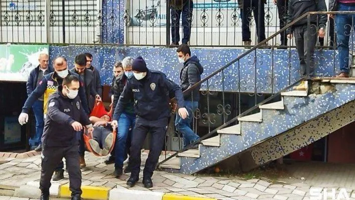 İş başında kendini vurdu, ağır yaralı olarak hastaneye kaldırıldı