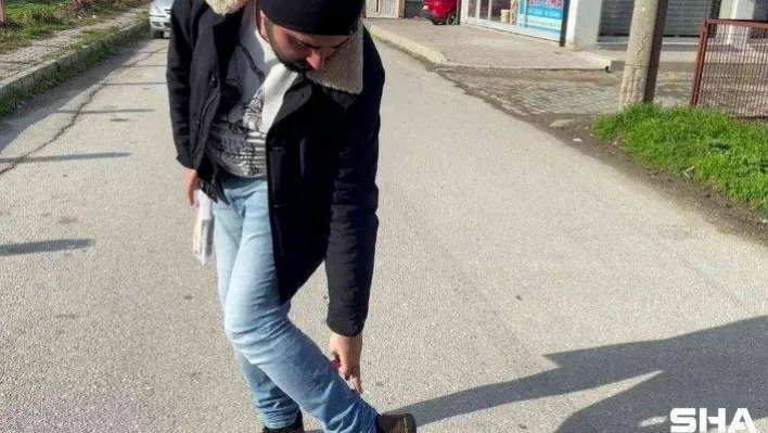 İşe gitmek için evinden çıktı, 4 tane köpeğin saldırısına uğradı