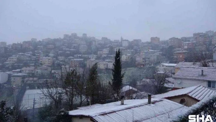 İstanbul Anadolu Yakası'nda kar yağışı etkili oluyor