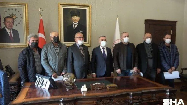 İstanbul'u kar esaretinden kurtaran kahramanlara teşekkür belgesi