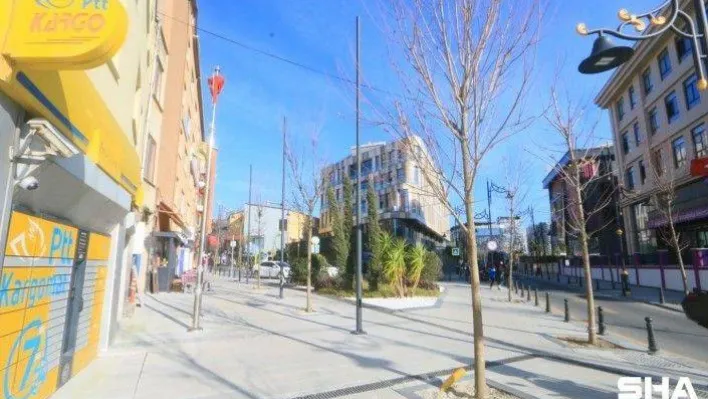 Kağıthane Meydanı'nda 3. etap çalışmaları da tamamlandı