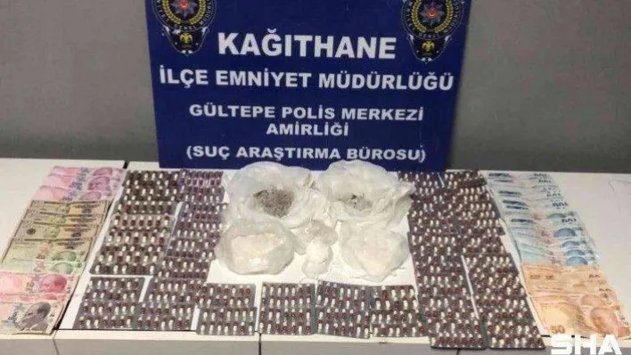 Kağıthane polisinden yılbaşı gecesi uyuşturucu operasyonu
