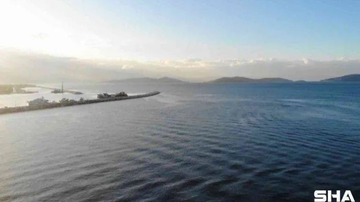 Kar havayı temizledi, İstanbul'dan Uludağ'ın zirveleri göründü