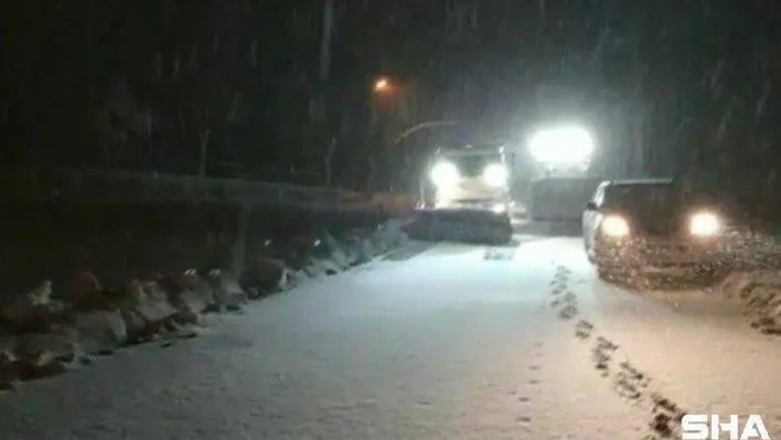 Kartepe'de beklenen yoğun kar yağışı etkili oluyor