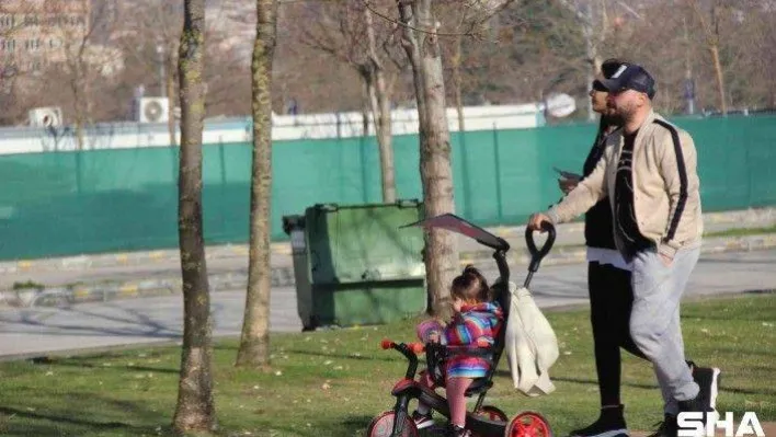 Kış günü 20 derece hava, şaşkına çevirdi