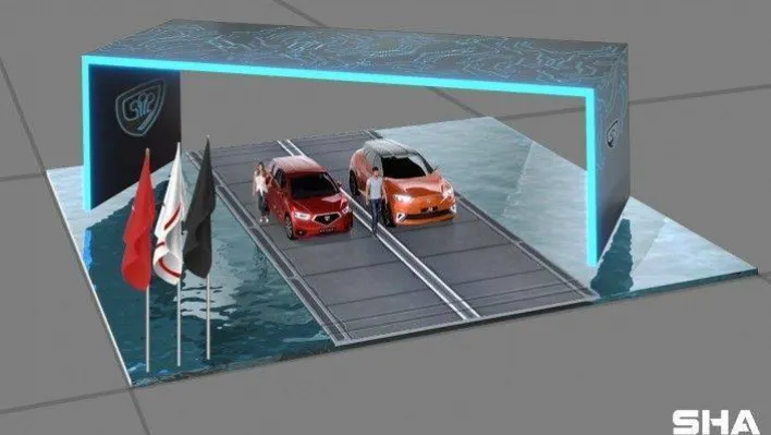 KKTC'nin yerli otomobili GÜNSEL, metaverse dünyasında yerini aldı