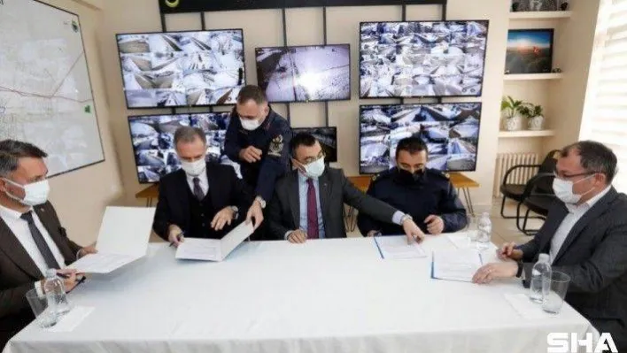 Kurşunlu'da güvenlik kamera sistemi  devreye girdi