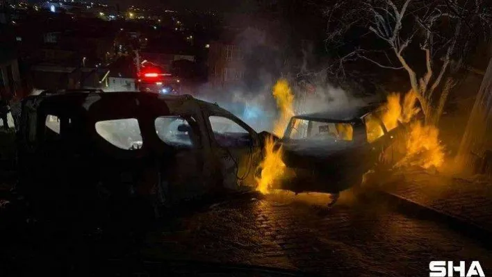Mahalleli yeni yılın ilk saatlerinde kabusu yaşadı