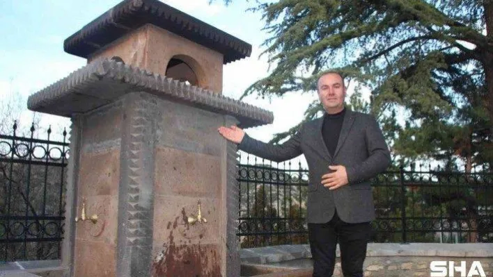 (ÖZEL) Kayı Aşiretinin 814 yıl önce Ahlat'tan Söğüt'e uzanan yolculuğu bu çeşme simgeleyecek