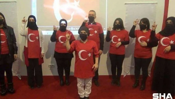 Sağlık çalışanları engelleri kaldırmak için işaret dili öğrendi