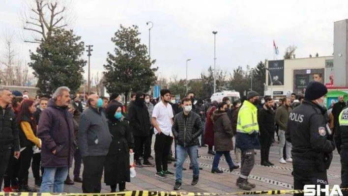 Şehir merkezinde şok olay, görenler oraya koştu