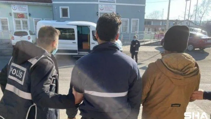 Tekirdağ'da 17'si kaçak göçmen 46 kişi yakalandı