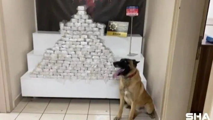 TEM'de yolcu otobüsünde 98 kilo uyuşturucu ele geçirildi