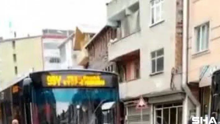 Trafik magandası İETT şoförüne dehşeti yaşattı