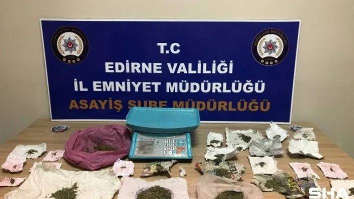 Zehir taciri, satışa hazır haldeki uyuşturucularla kıskıvrak yakalandı