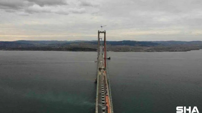 1915 Çanakkale Köprüsü'nün açılışına sayılı günler kaldı