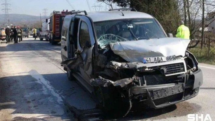 3 aracın karıştığı trafik kazasında 1 kişi hafif yaralı