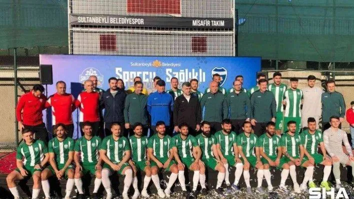 Başkan Hüseyin Keskin Sultanbeyli'de sporcu gençlerle buluştu
