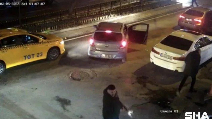 Bebek'te ünlü kafeteryaya silahlı saldırı kamerada: Geçen ay işine son verilmiş