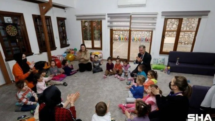 Beşinci Mevsim Kreşi yeni yerinde hizmete girdi