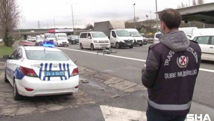 Beykoz'da dron destekli denetimde geri geri giden sürücüye ceza